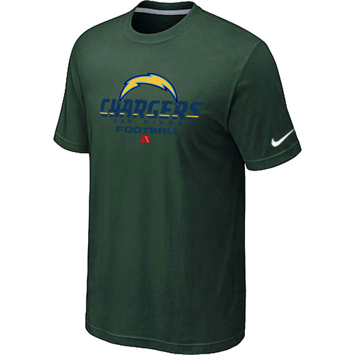 Nike Los Angeles Chargers Women's Critical Victory NFL T-Shirt - Blue